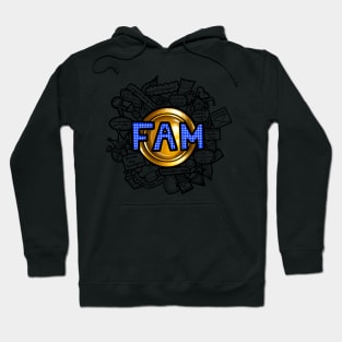 Fam doodle (black) Hoodie